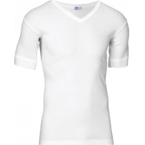 JBS T-SHIRT V-NECK HVID (Original)